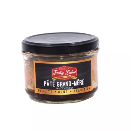 Pâté Grand-mère au Calvados 90g - Jacky Leduc - 1
