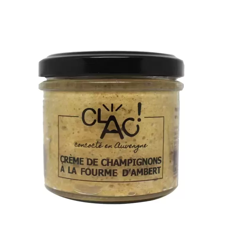 Crème de Champignons à la Fourme D'Ambert Bio - CLAC - 1