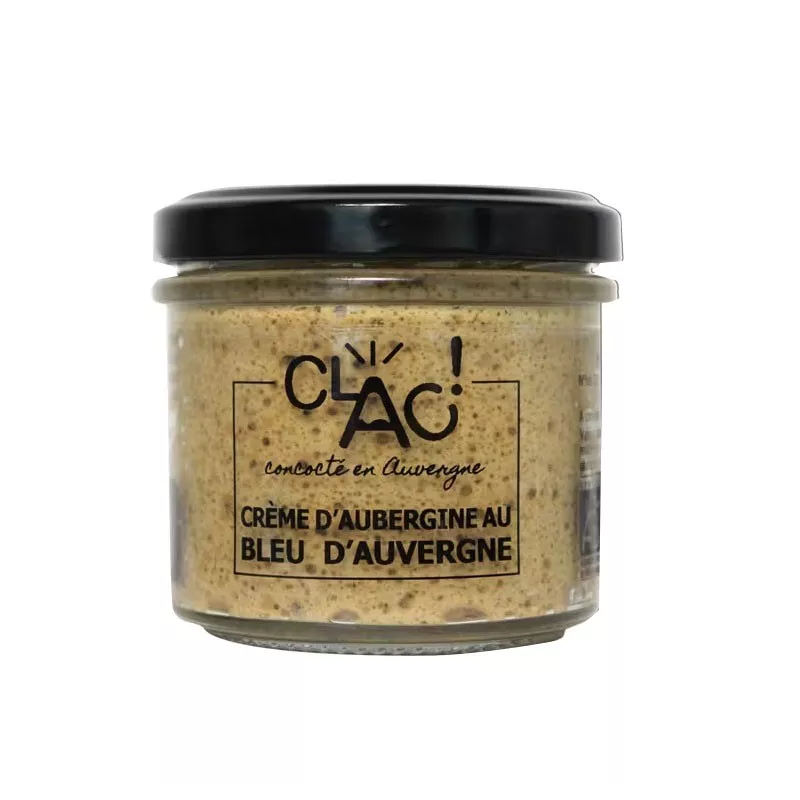 Crème d'Aubergine au bleu d'Auvergne - CLAC - 1 Crème d'Aubergine au bleu d'Auvergne - CLAC - 1