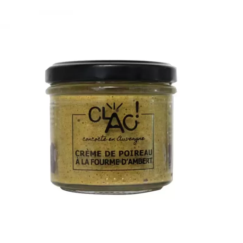 Crème de Poireau à la Fourme d'Ambert Bio 100g - Anti gaspi 