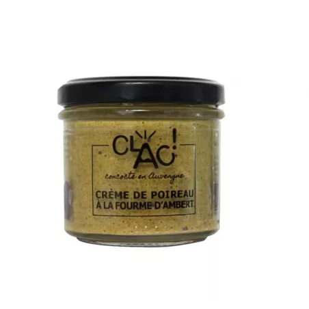Crème de Poireau à la Fourme d'Ambert Bio 100g - CLAC