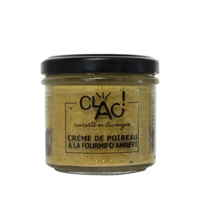 Crème de Poireau à la Fourme d'Ambert Bio 100g - Anti gaspi 