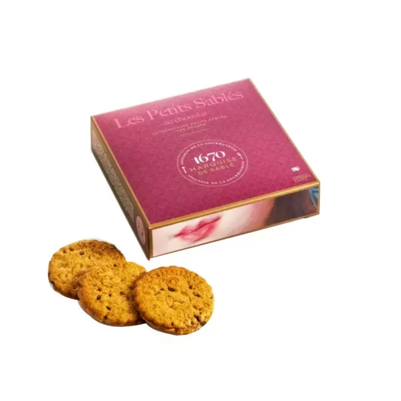 Étui petits sablés pépites chocolat 100g - Anti gaspi 