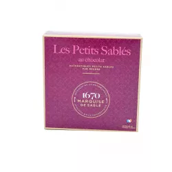 Étui petits sablés pépites chocolat 100g - Délices artisanaux de La Sablésienne