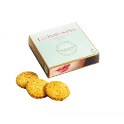 Étui Les petits sablés nature au pur beurre frais - LA SABLESIENNE - 1 Étui Les petits sablés nature au pur beurre frais - LA SABLESIENNE - 1