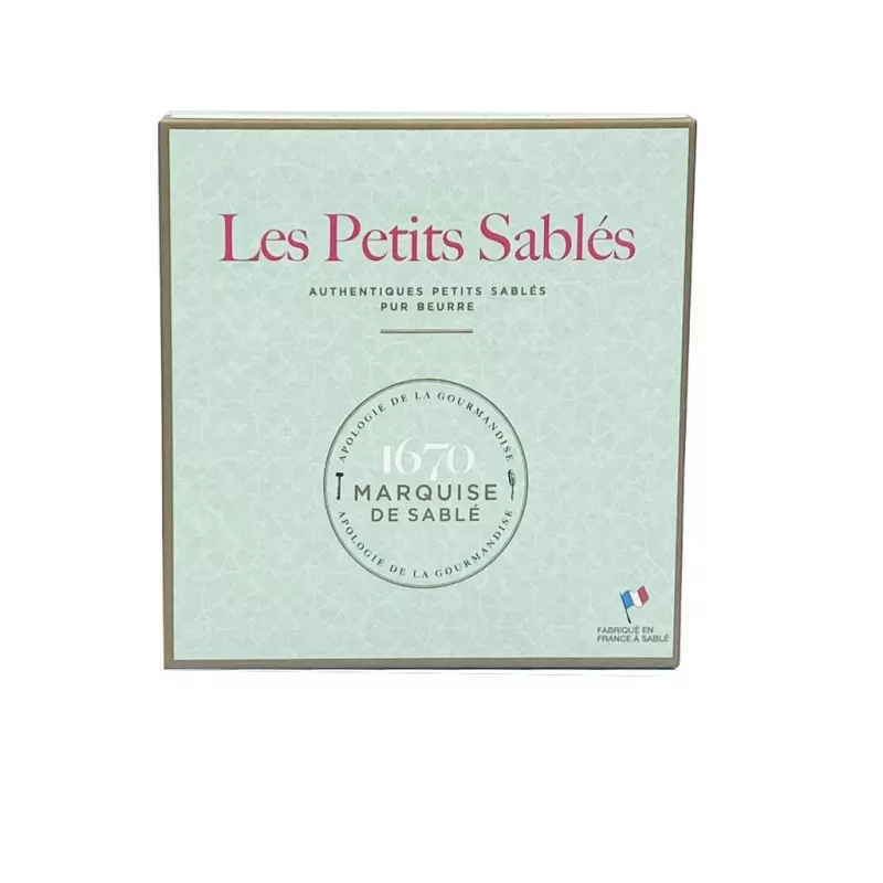 Étui Les petits sablés nature au pur beurre frais 100g 