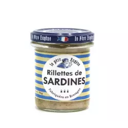 Délicieuses Rillettes de sardines 170g - Le Père Eugène