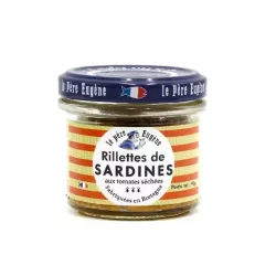 Rillettes de sardines aux tomates séchées 90g - Le Père Eugène | Apéritif et entrée gourmands