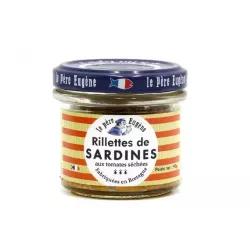 Rillettes de sardines aux tomates séchées 90g 
