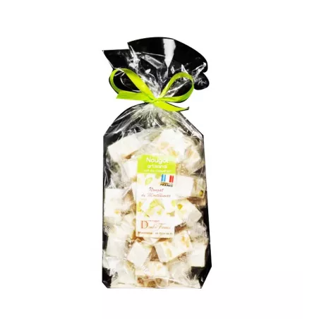 Sachet Nougat de Montélimar tendre 200g - Nougat Doulce France