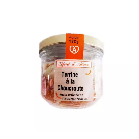 Terrine à la Choucroute - Esprit d'Alsace - 1