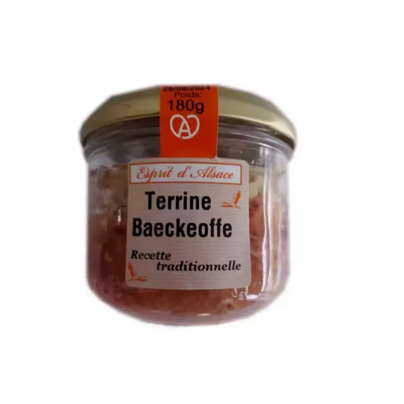 Terrine Baeckeoffe - Découvrez l'authentique saveur d'Alsace avec Esprit  d'Alsace