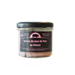 Terrine de joue de porc au Chinon 80g - Saveurs Gourmandes du Val de Loire - 1