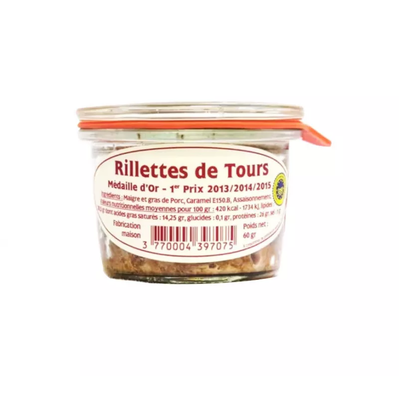 Délice de Touraine en pot de 60g - Saveurs artisanales du Val de Loire