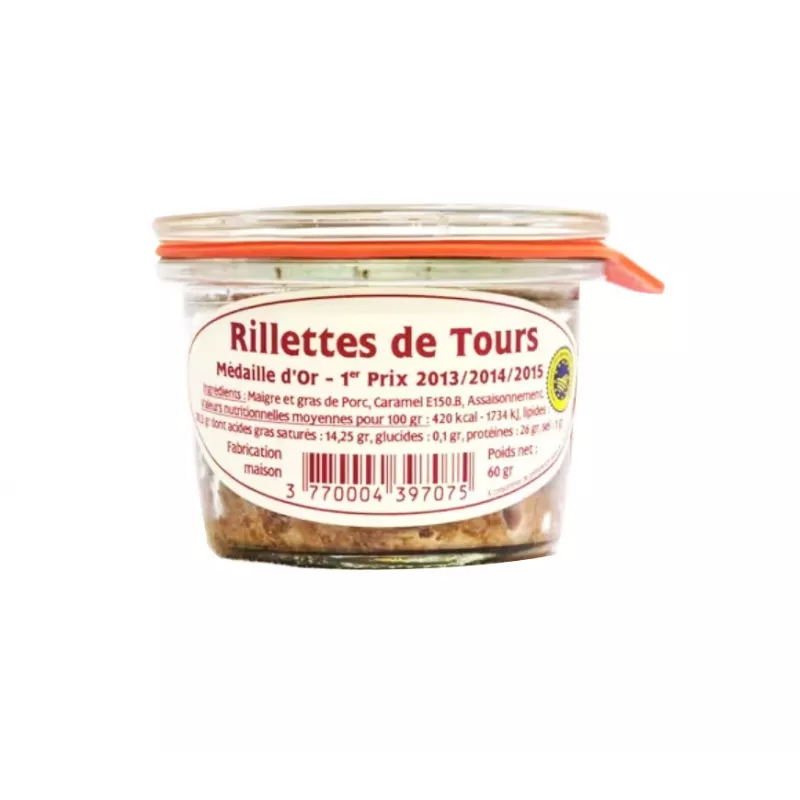 Rillettes de Tours IGP 60g 