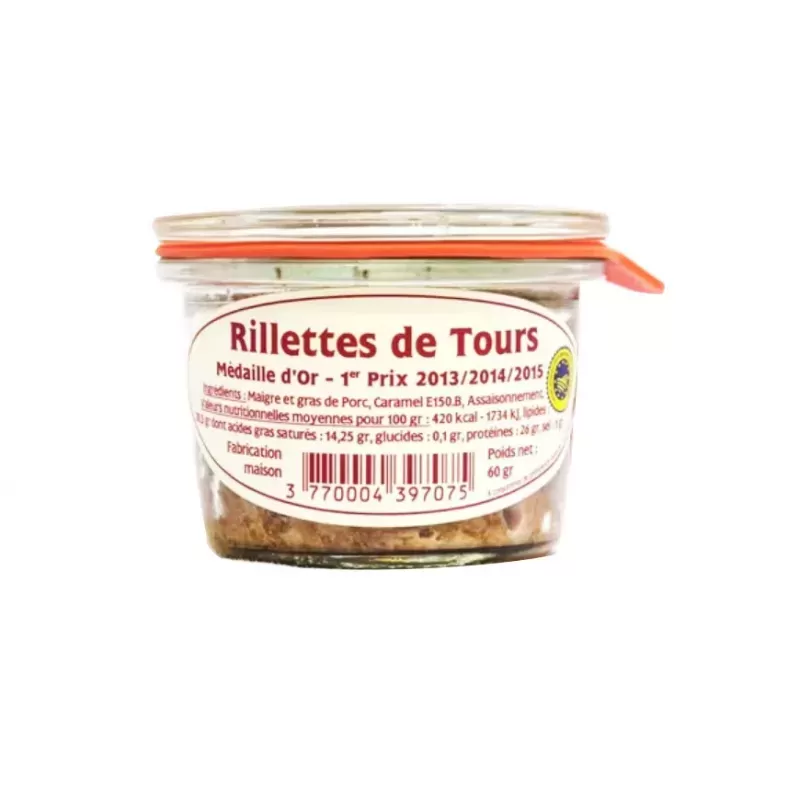 Rillettes de Tours IGP 60g 