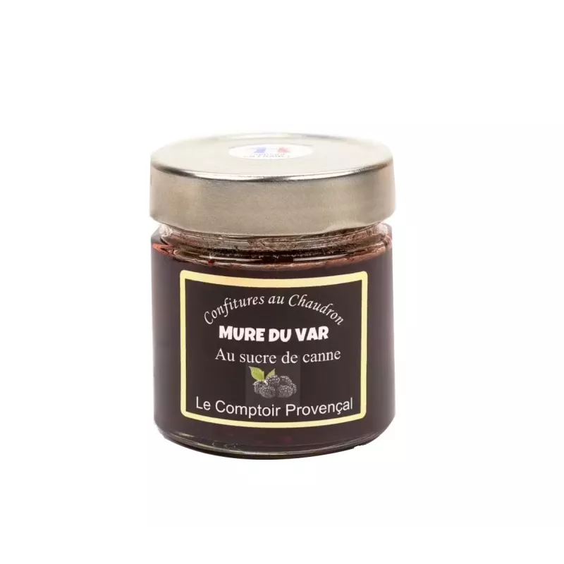 Confiture Mûre du Var 220g - Anti gaspi 