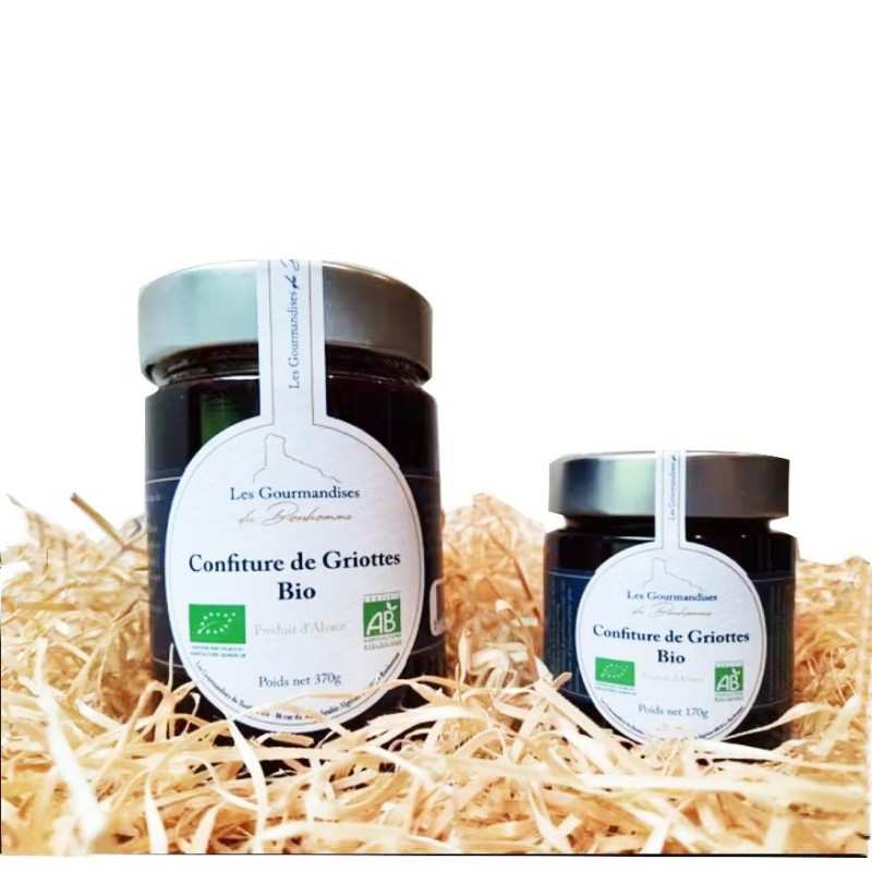 Confiture de Griotte Bio 170g - Anti gaspi 