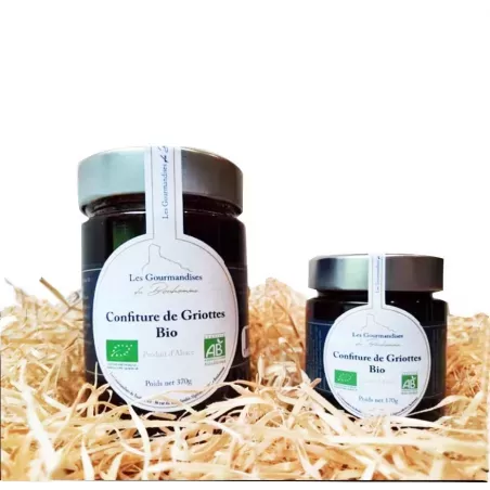 Confiture de Griotte Bio 170g - Les Gourmandises du Bonhomme