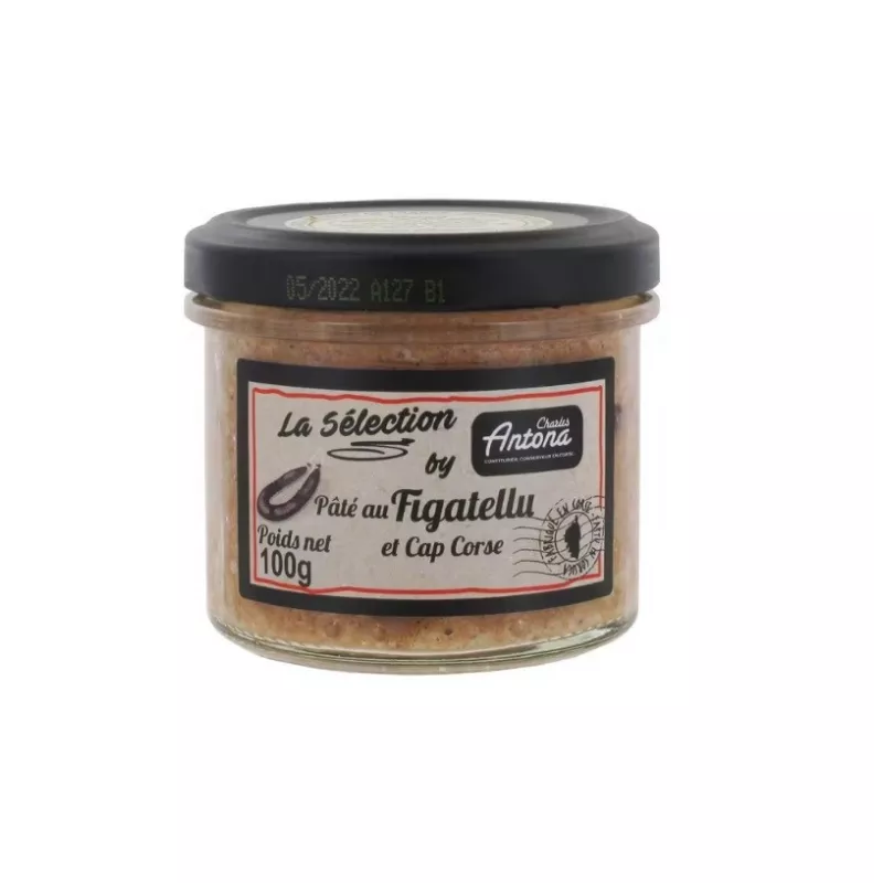 Délice Corse: Paté au Figatellu et Cap Corse - 100g