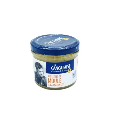 Rillettes de Moule à la marinière 100g La Cancalaise