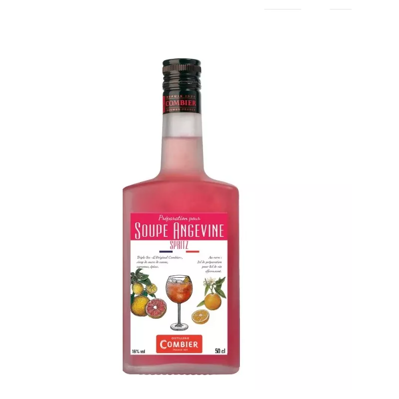 Prépa Soupe Angevine Spritz 70cl - Distillerie Combier - 1 Prépa Soupe Angevine Spritz 70cl - Distillerie Combier - 1
