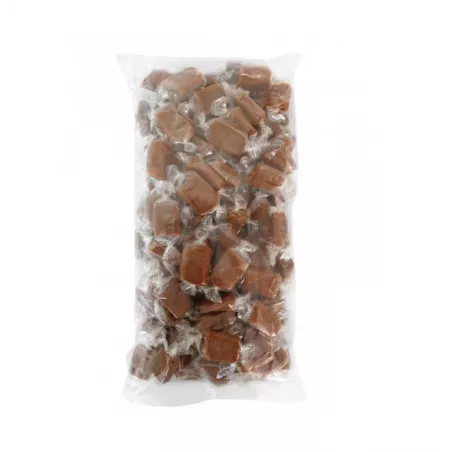Sachet de 1 kg de caramels tendres à la fleur de sel de Guérande