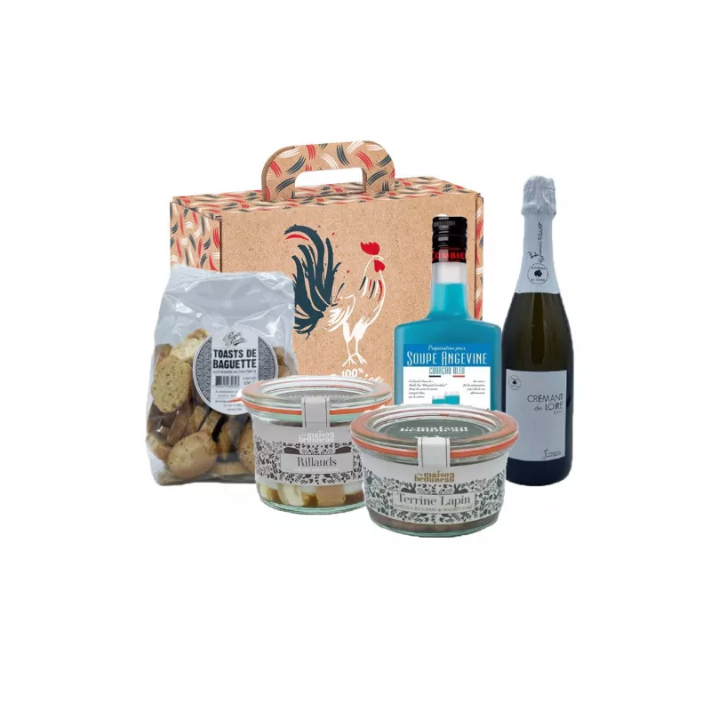 Coffret l'Apéritif Angevin : Le cadeau parfait pour plus de 50 €