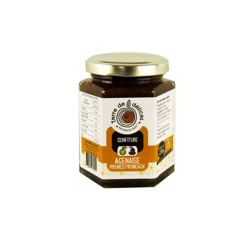 L'Agenaise, Confiture de Prunes et Pruneaux - Terre de Délices - 1