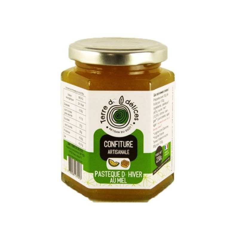 Confiture de Pastèque d'hiver au Miel 230g - Douceur du Sud Ouest