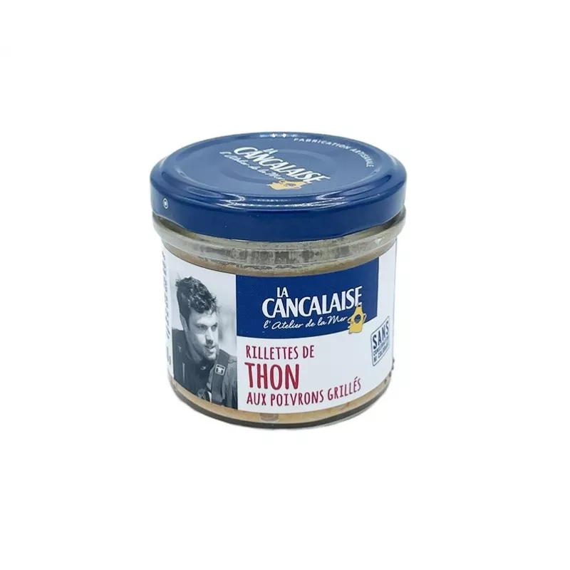Rillettes de Thon aux Poivrons grillés - La Cancalaise - 1