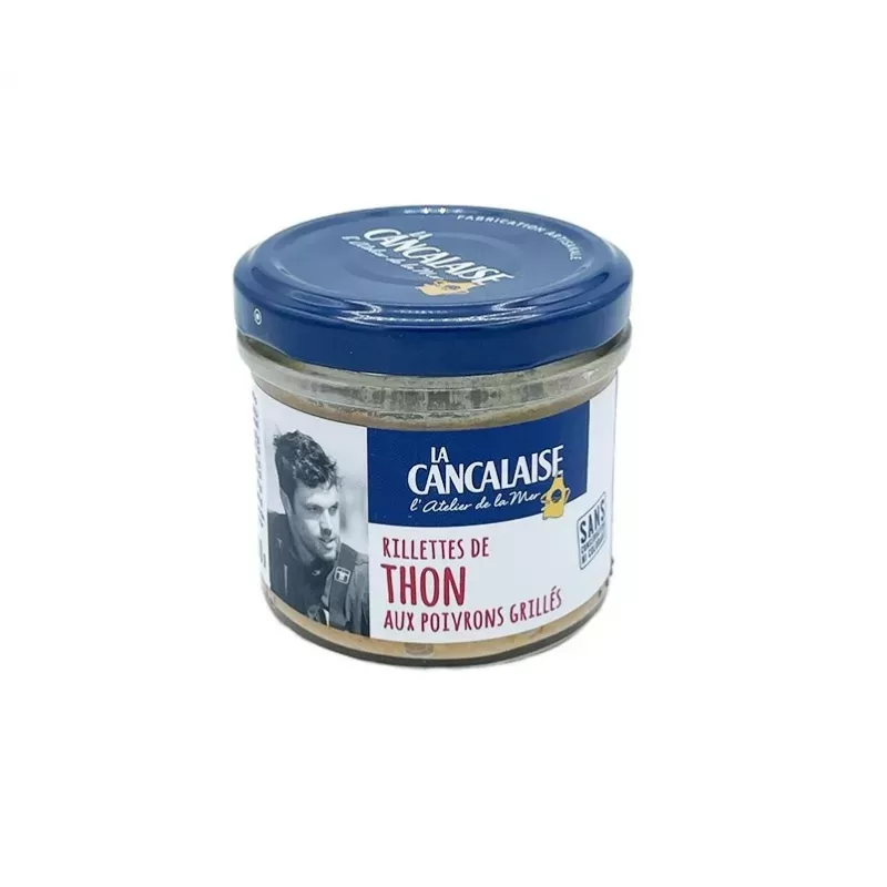 Rillettes de Thon aux Poivrons grillés - La Cancalaise - 1