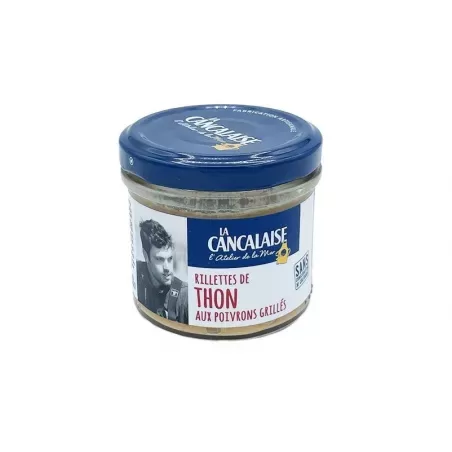 Rillettes de Thon aux Poivrons grillés - La Cancalaise - 1