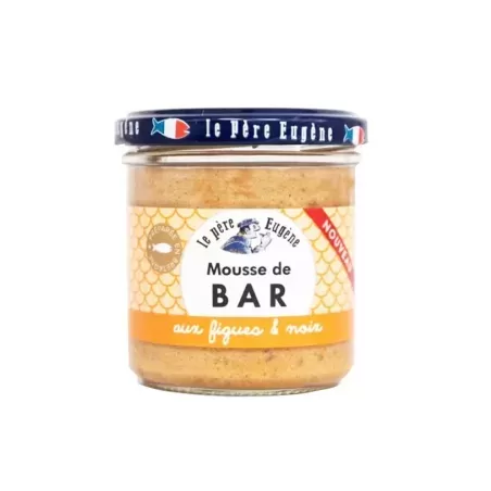 Mousse de Bar aux Figues et noix 110g - Le Père Eugène
