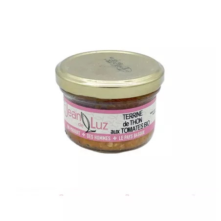 Terrine de Thon aux Tomates Bio 85g Jean De Luz