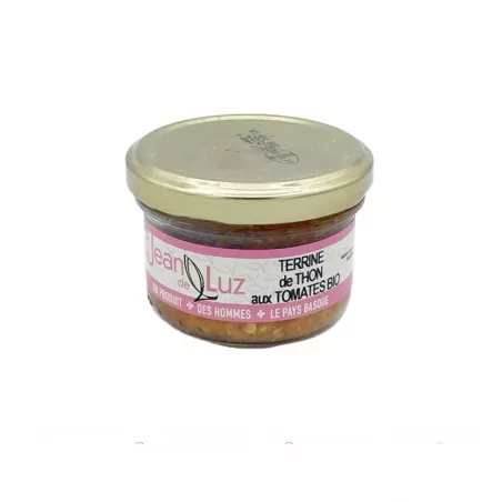 Terrine de Thon aux Tomates Bio 85g Jean De Luz