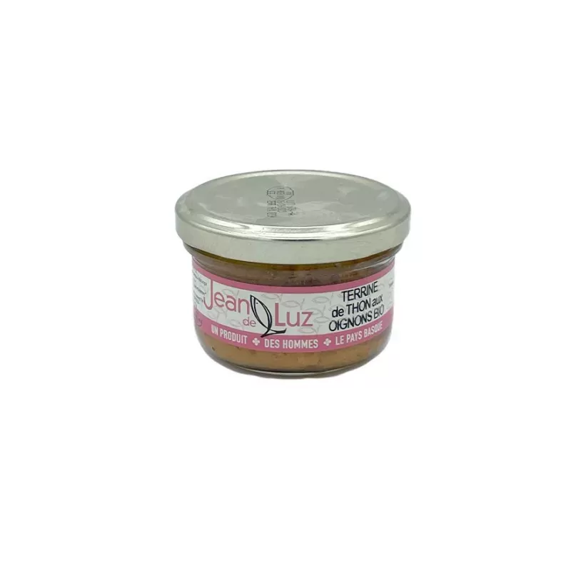 Terrine de Thon aux Oignons Bio 85g Jean De Luz