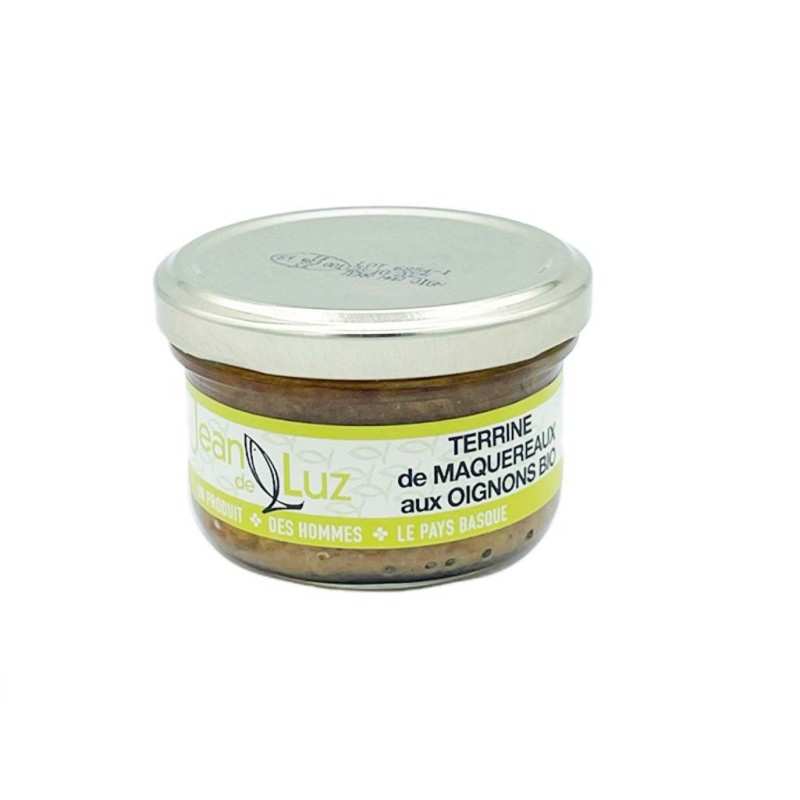 Terrine de Maquereaux aux Oignons Bio 85g Jean De Luz
