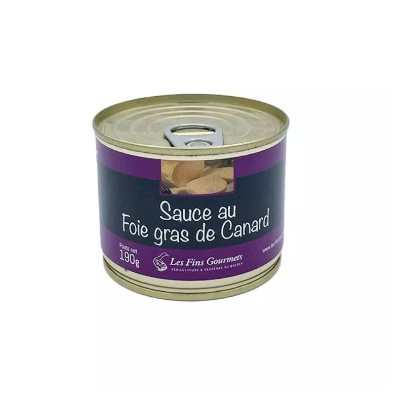 Sauce au Foie Gras de Canard - Les Fins Gourmets - 1 Sauce au Foie Gras de Canard - Les Fins Gourmets - 1