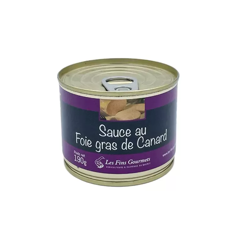 Sauce au Foie Gras de Canard - Les Fins Gourmets - 1