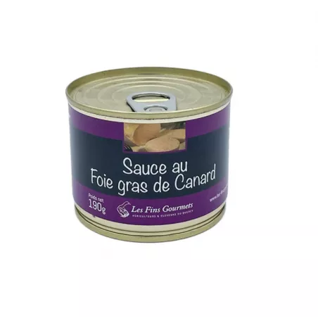 Sauce au Foie Gras de Canard 190g - Pour les Fins Gourmets