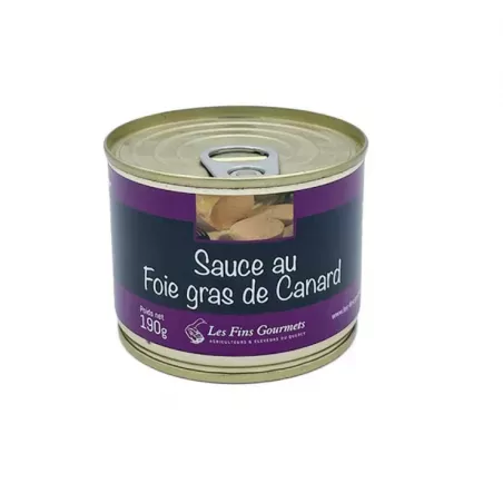 Sauce au Foie Gras de Canard - Les Fins Gourmets - 1
