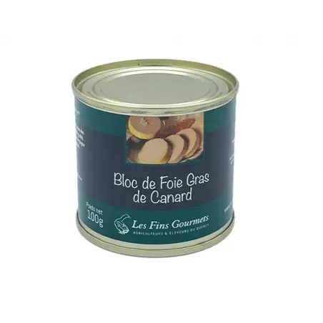 Bloc de Foie Gras de Canard 100g - Les Fins Gourmets