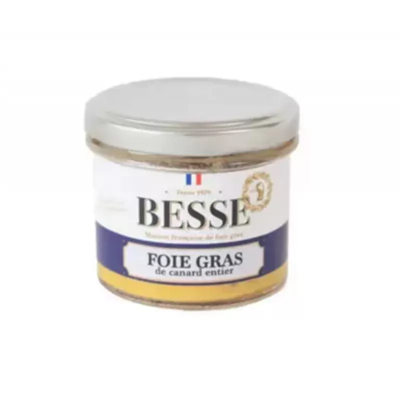 Foie gras de canard entier 60g - Besse - 1
