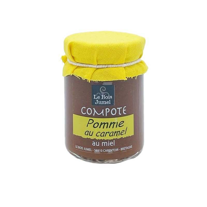 Compote de Pomme au Caramel et Miel 100g Le Bois Jumel