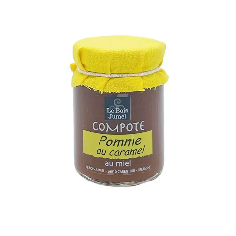 Compote de Pomme au Caramel et Miel - 1