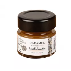 Délice sucré: Crème Caramel au beurre salé Vanille Bourbon 40g