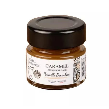 Crème Caramel au beurre salé Vanille Bourbon 40g 