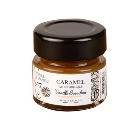Crème Caramel au beurre salé Vanille Bourbon 40g 