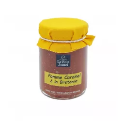 Confiture Pomme Caramel à la Bretonne 110g - Le Bois Jumel